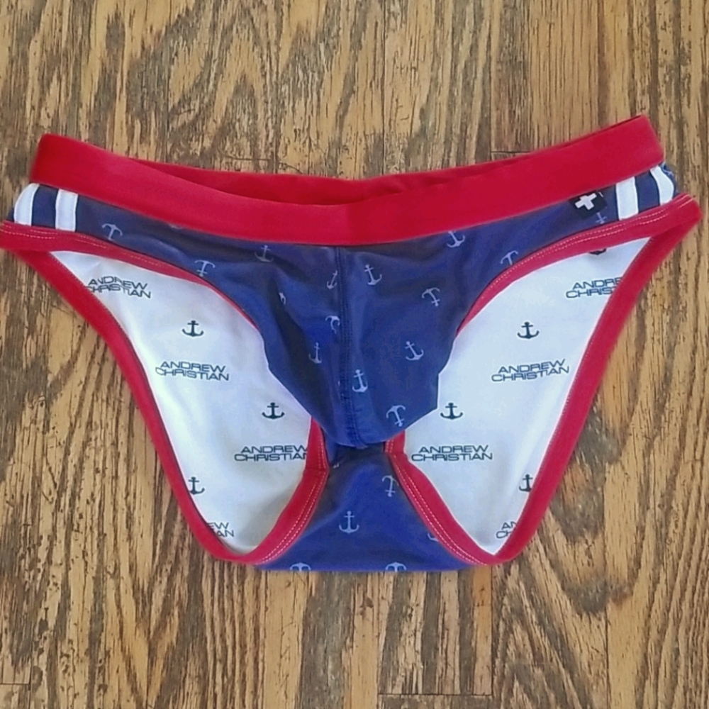 Andrew Christian high cut swim briefs